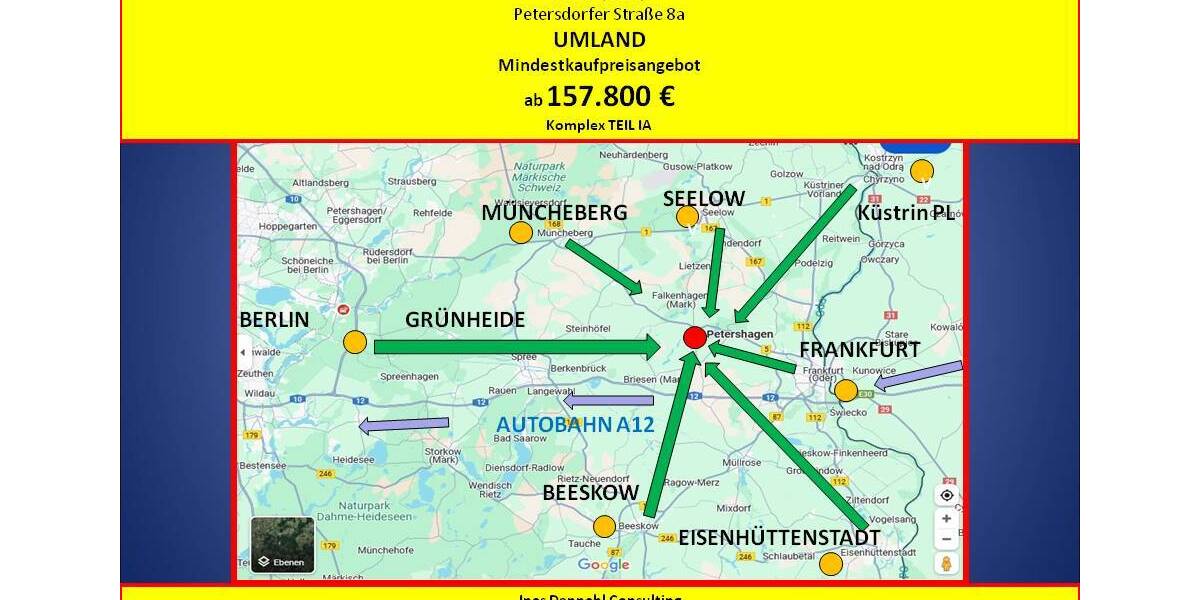 Doppelhaushälfte Zeschdorf Petershagen - 5 Zimmer, 210 m&sup2;, 157.000&euro; | Angebot:26418741