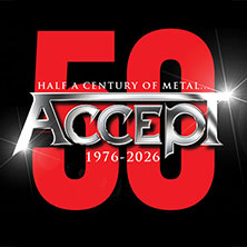 ACCEPT - 50th Anniversary Tour 2026 19.12.2026 Eventhalle Strohofer