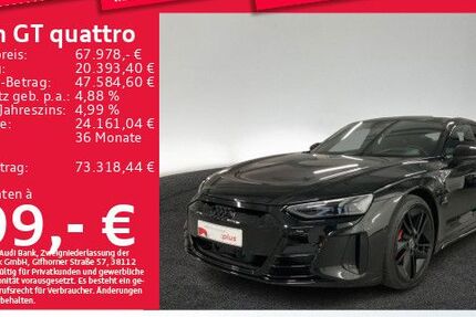 Audi e-tron GT 44.707 km 65.338 &euro; München 81825
