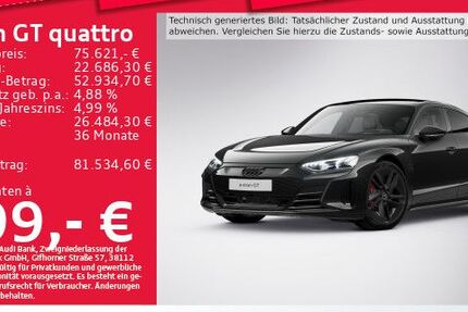Audi e-tron GT 44.707 km 70.765 &euro; München 81825