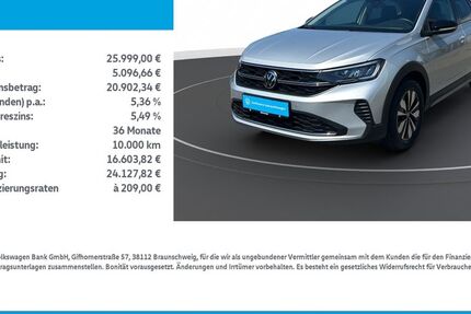 VW Taigo 4.559 km 25.999 &euro; Leinefelde-Worbis/DE 37327