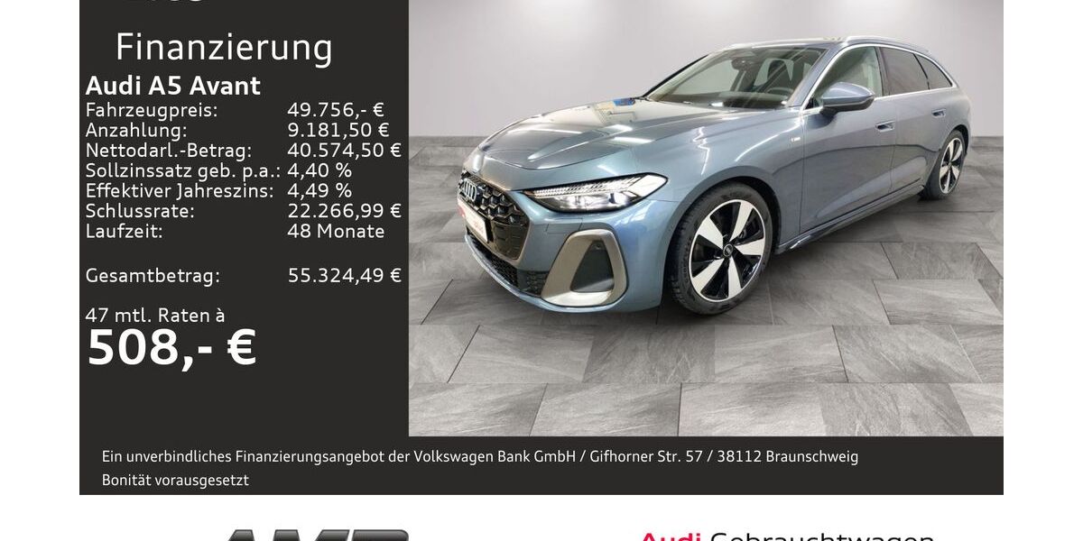 Audi A5 8.440 km 48.780 &euro; Borna 04552