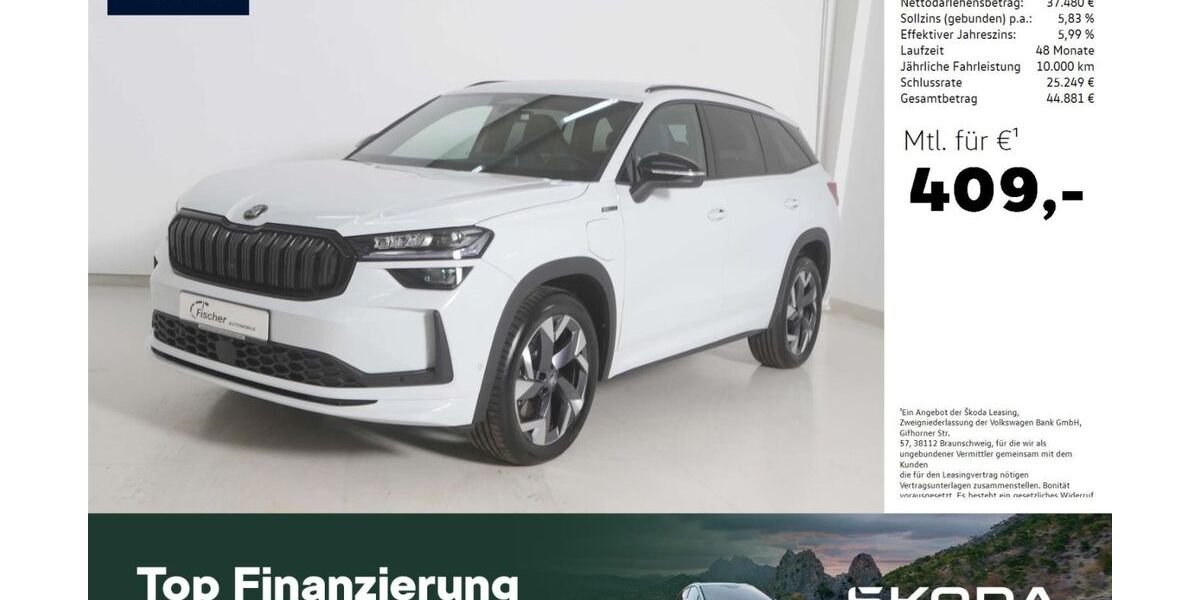 Skoda Kodiaq 4.581 km 45.980 &euro; Amberg 92224