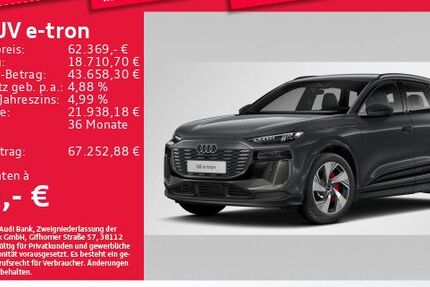 Audi Q6 e-tron 9.666 km 62.369 &euro; Eching 85386
