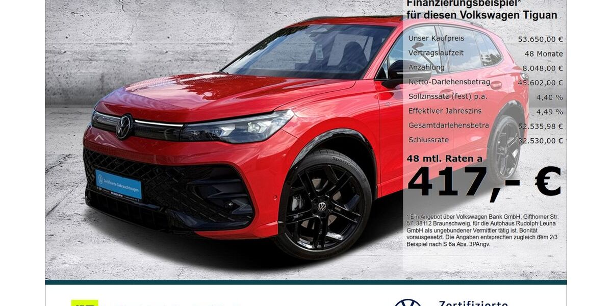 VW Tiguan 8.400 km 53.650 &euro; Leuna 06237