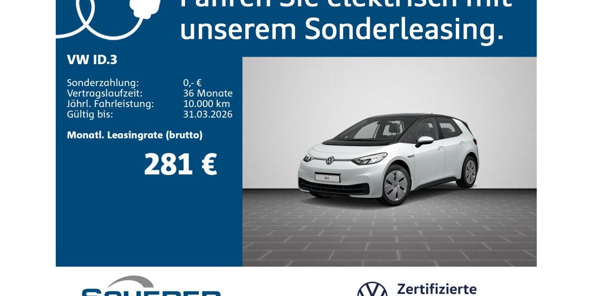 VW ID.3 65.526 km 16.990 &euro; Homburg 66424