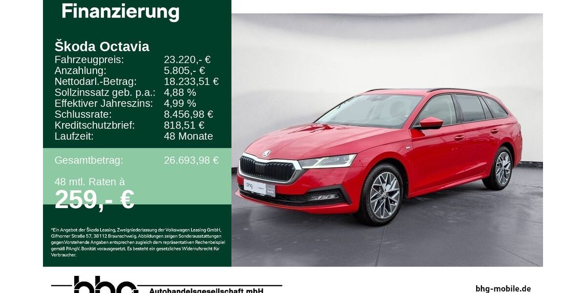 Skoda Octavia 71.699 km 23.220 &euro; Kehl 77694
