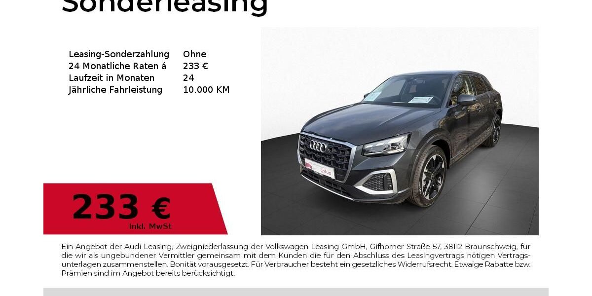 Audi Q2 6.800 km 32.890 &euro; Schwabach 91126