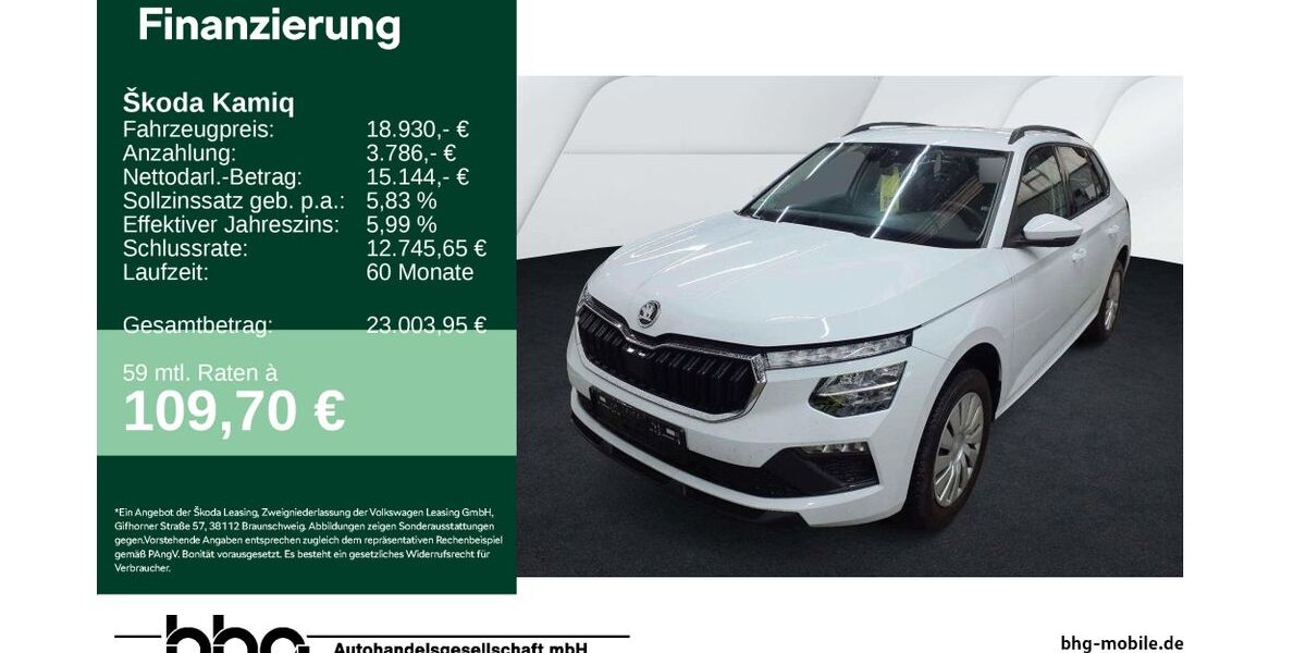 Skoda Kamiq 23.563 km 18.930 &euro; Freudenstadt 72250