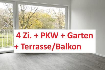 Zentral gelegene, sanierte Wohnung mit Garten, Balkon 4 zimmer