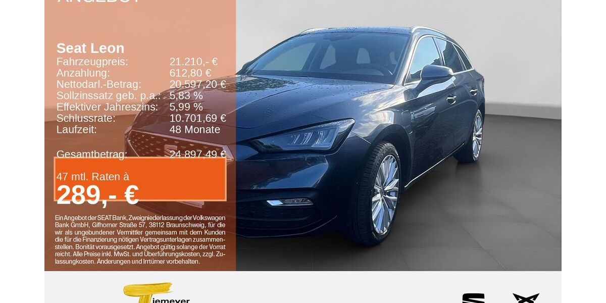 Seat Leon 90.553 km 20.640 &euro; Recklinghausen 45663