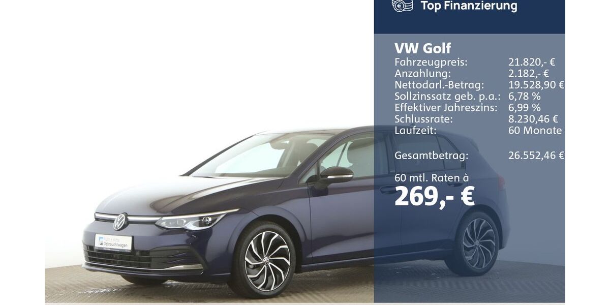 VW Golf 41.063 km 21.820 &euro; Buchholz 21244