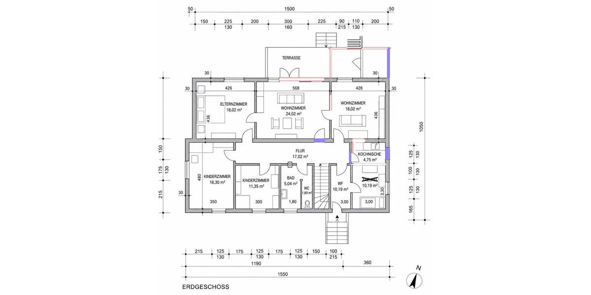 Einfamilienhaus Freisen - 5 Zimmer, 161 m&sup2;, 264.000&euro; | Angebot:26918968