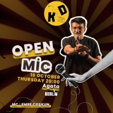 English Stand-Up Comedy - Open Mic 08.01.2026 Agata Bar