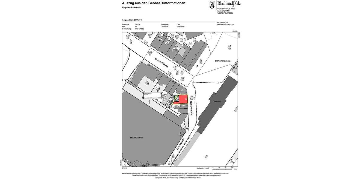 Gewerbeobjekt Trier Trier-Nord - 1 Zimmer, 960.000&euro; | Angebot:25700990