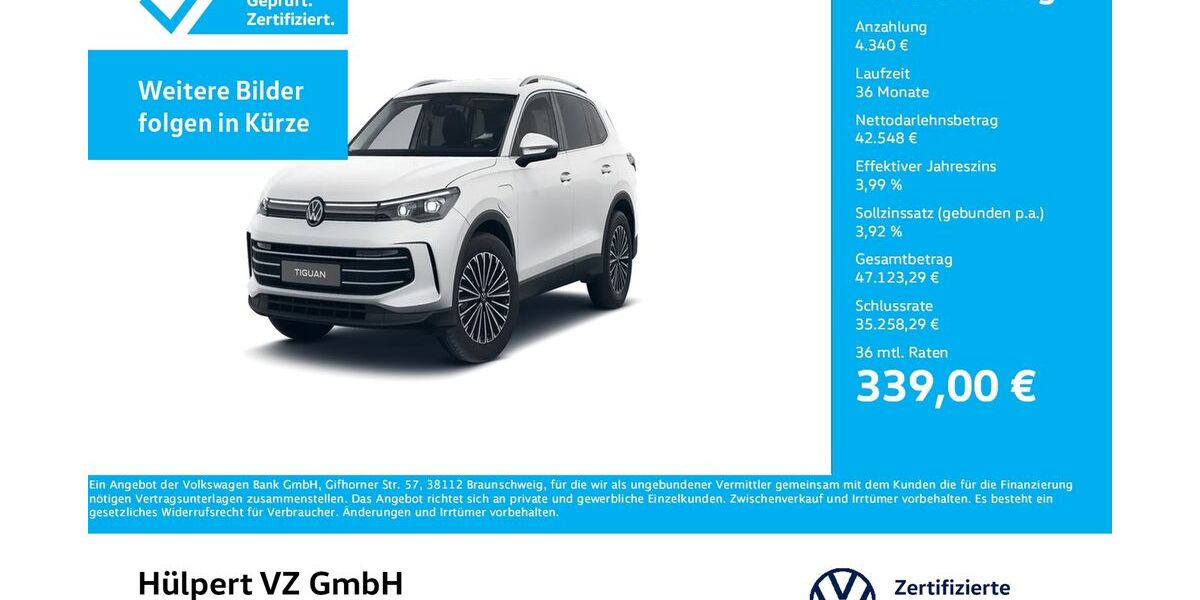 VW Tiguan 15.089 km 45.688 &euro; Unna 59423
