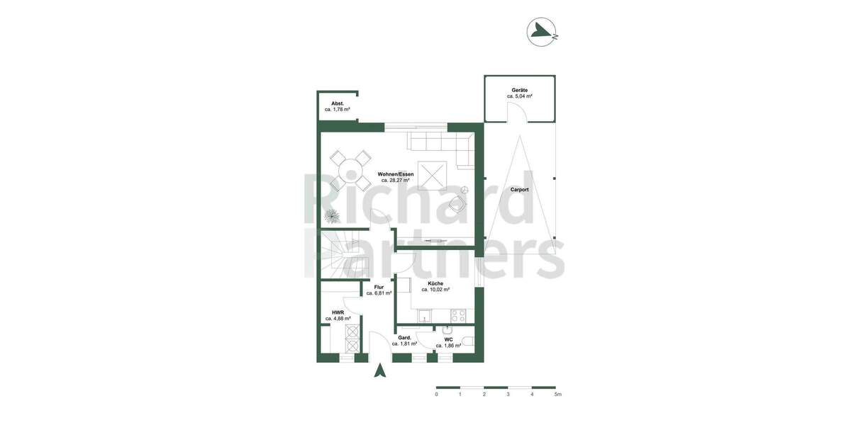 Doppelhaushälfte Twistringen - 5 Zimmer, 98 m&sup2;, 278.000&euro; | Angebot:25694630