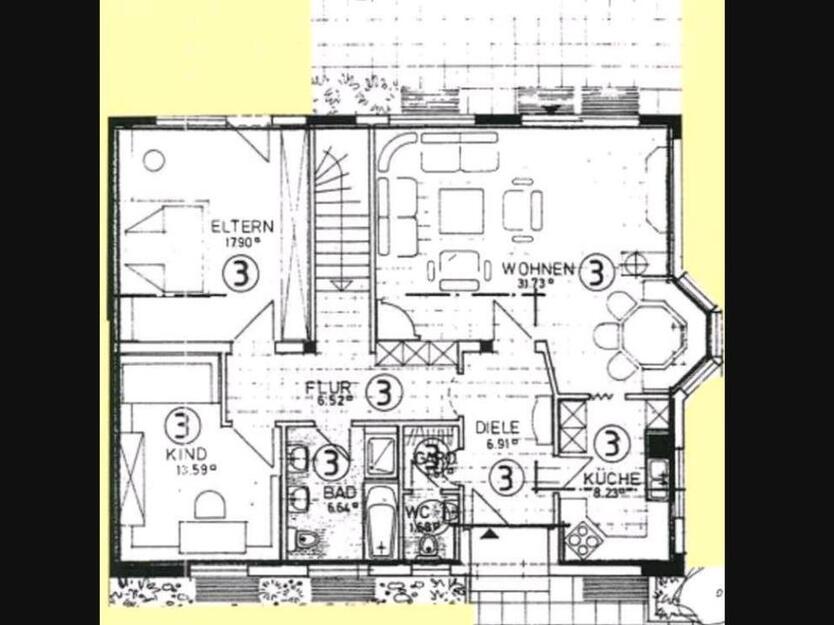 Charmante 3-Zimmer-Wohnung mit Terrasse zimmer