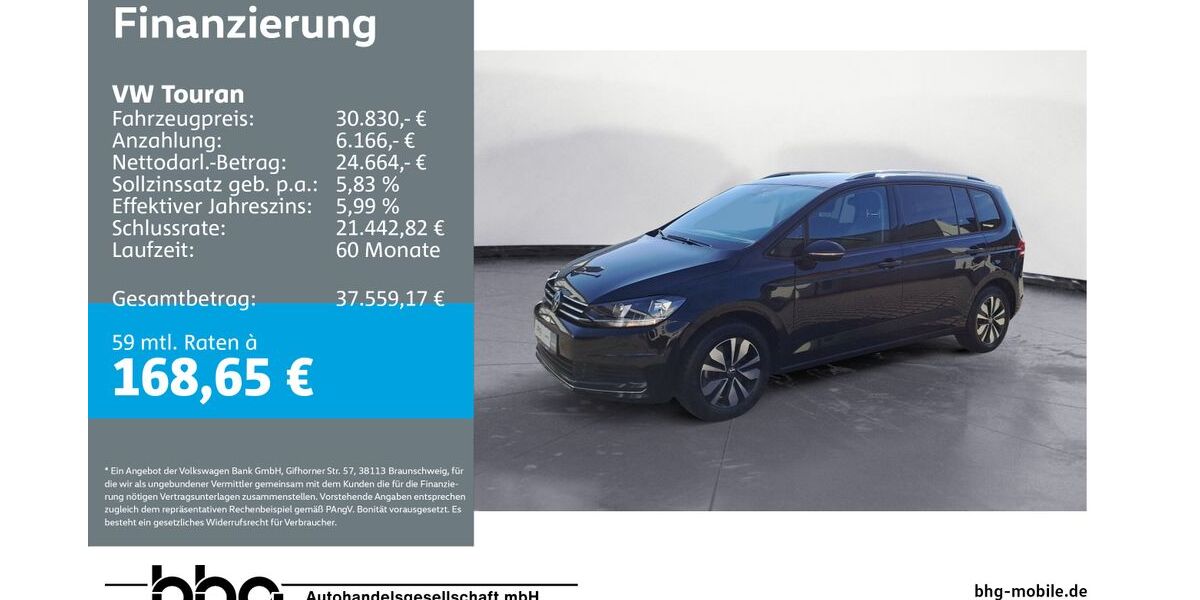 VW Touran 24.226 km 29.960 &euro; Ettlingen 76275