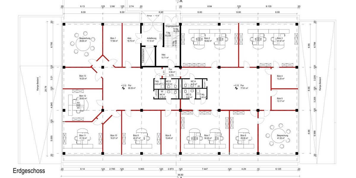 Solides Investment: Büro- und Gewerbe Globalobjekt in Oberhaching b. München - Gewerbeobjekt Oberhaching Deisenhofen | Angebot:26635457