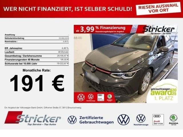 VW Golf 38.024 km 23.949 &euro; Detmold 32760