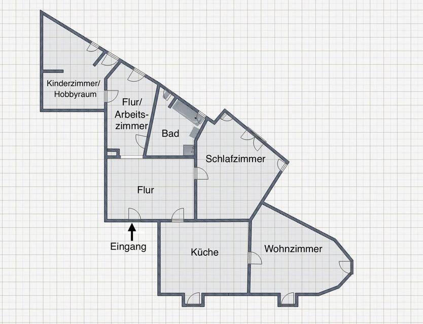 3 R. (114qm) Altbauwohnung ab sofort zu vermieten! zimmer