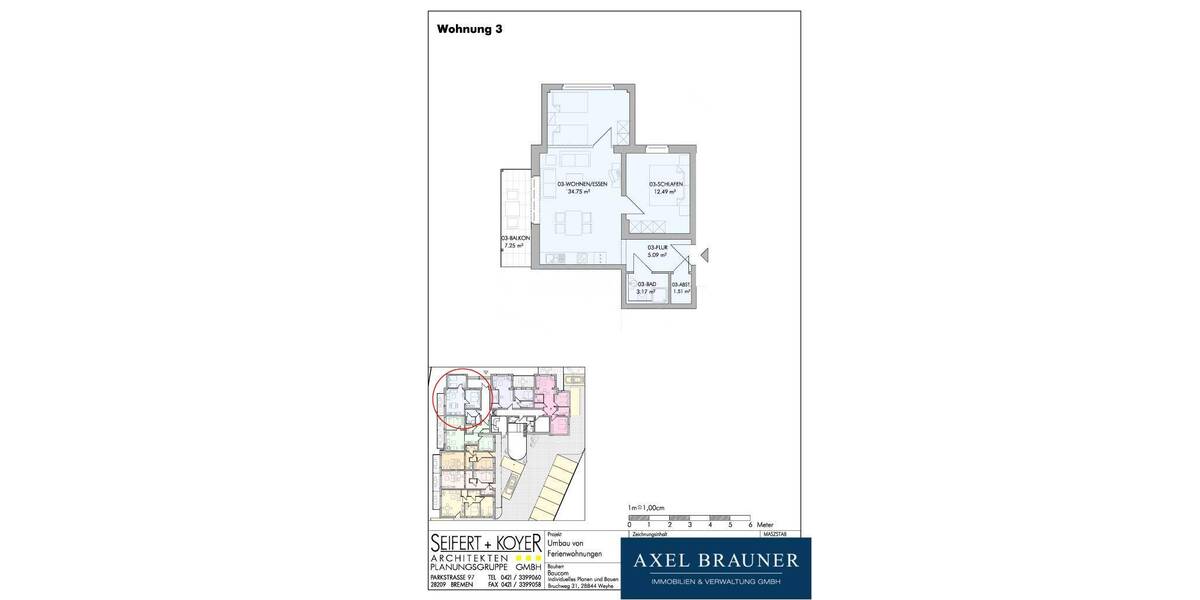 Etagenwohnung Zinnowitz - 3 Zimmer, 319.000&euro; | Angebot:26499793