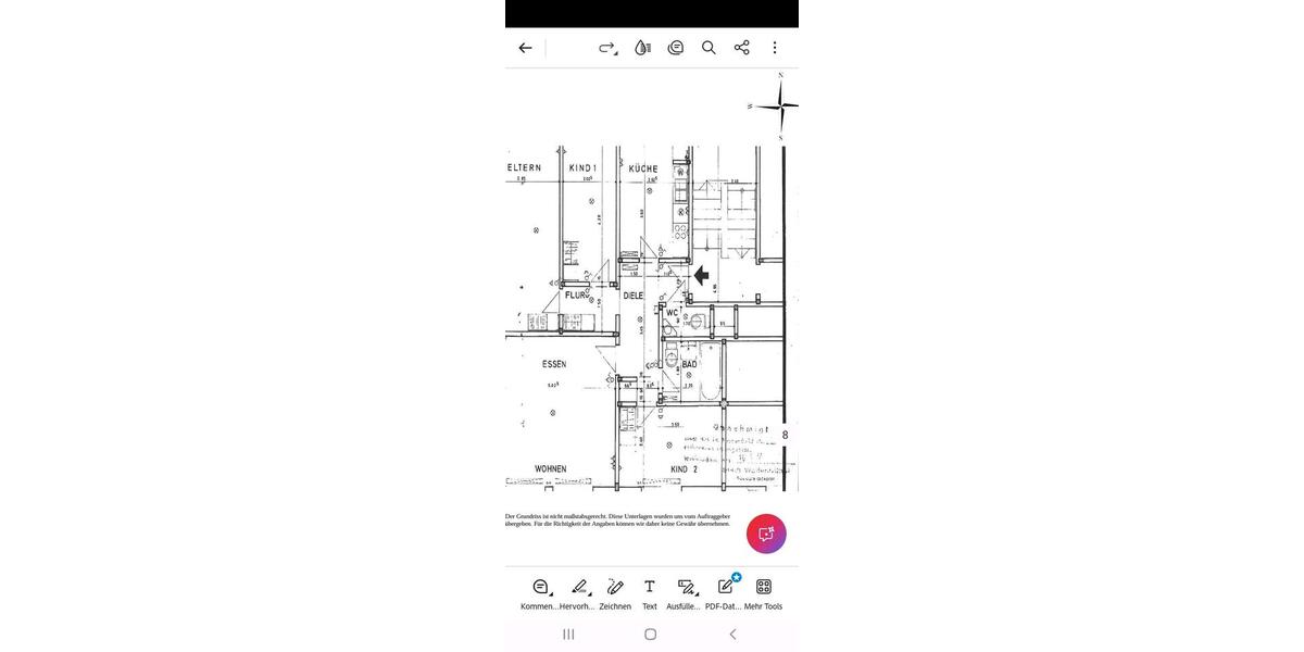 Etagenwohnung Wolfenbüttel Ahlum - 4 Zimmer, 82 m&sup2;, 125.000&euro; | Angebot:26611472
