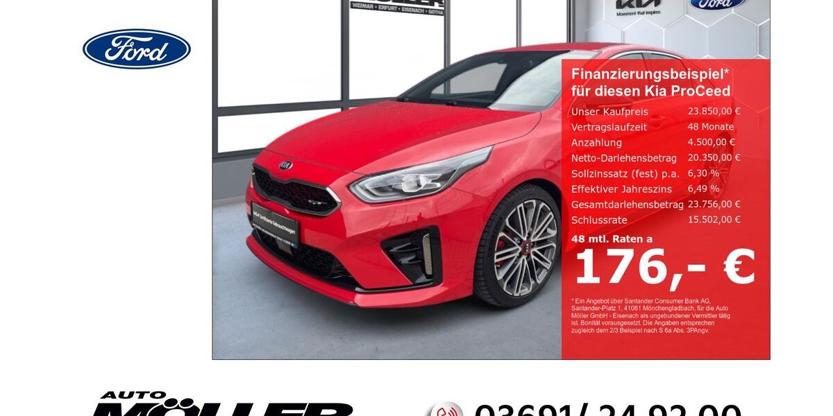 Kia pro ceed / ProCeed 52.520 km 22.899 &euro; Eisenach 99817