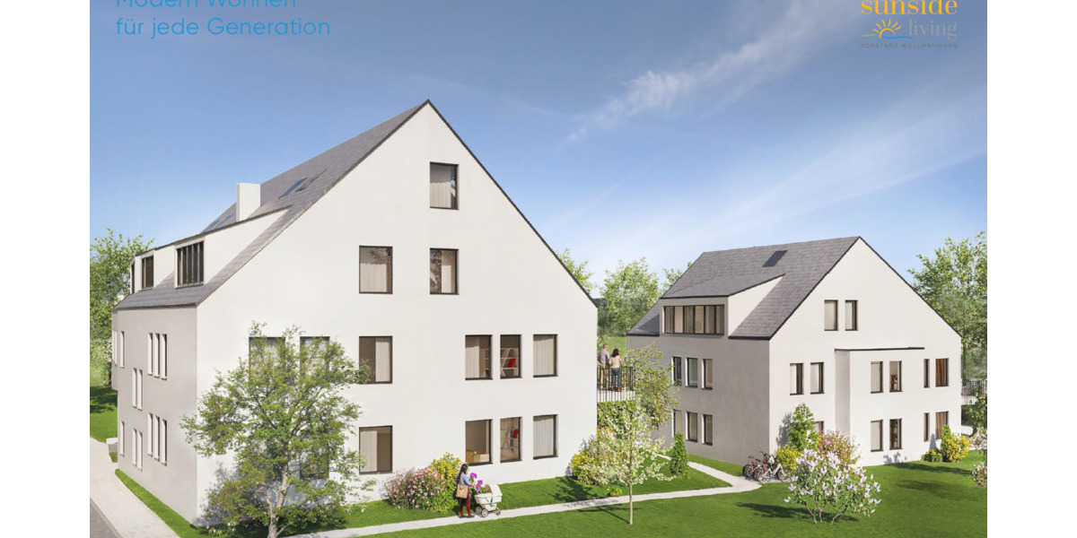 Etagenwohnung Konstanz Wollmatingen - 3 Zimmer, 641.200&euro; | Angebot:24033559