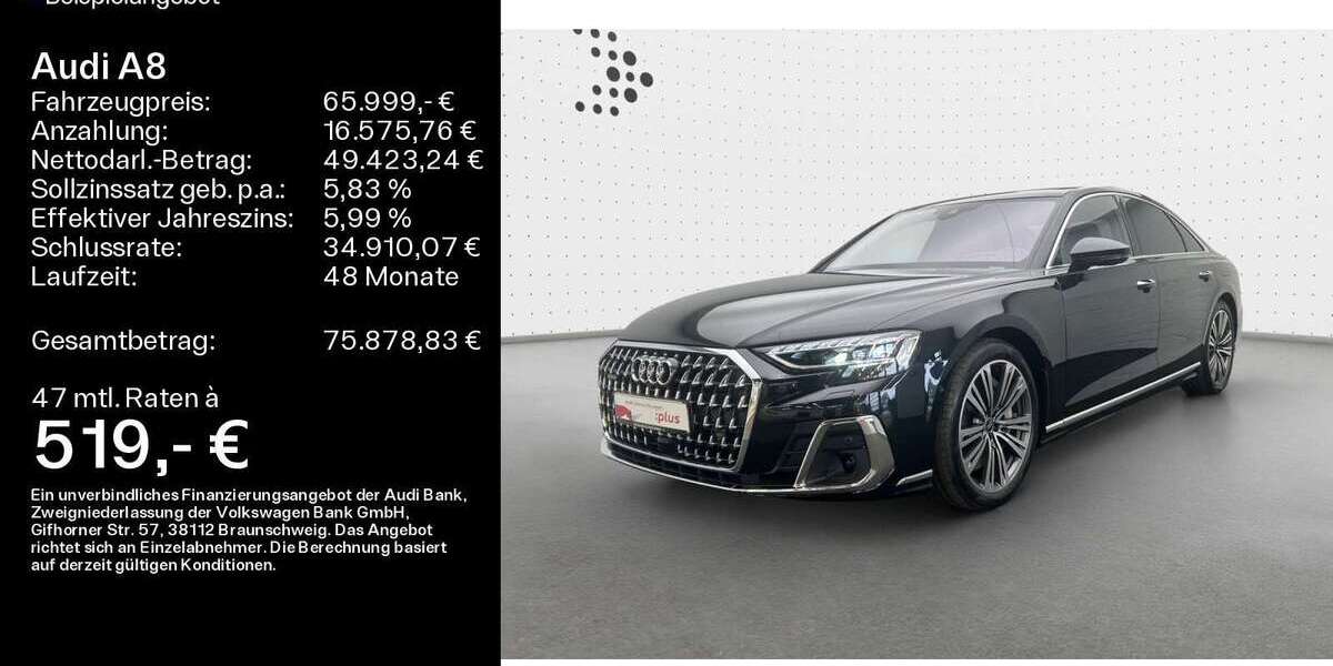 Audi A8 26.571 km 65.999 &euro; Hofheim 65719