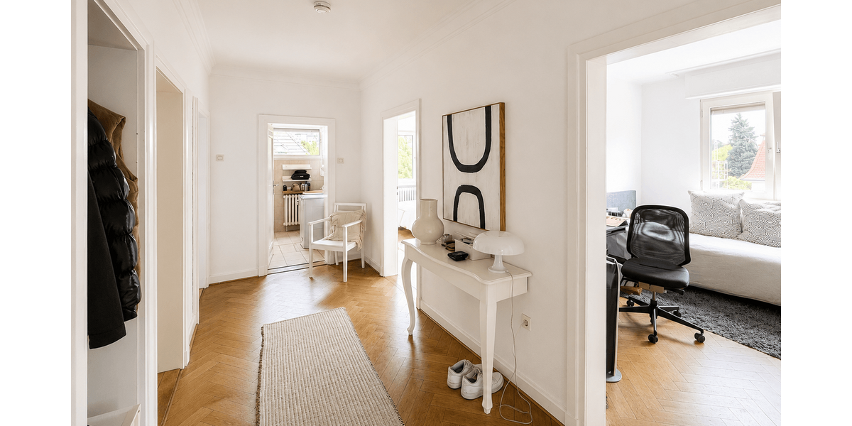 Etagenwohnung Mannheim Feudenheim - 4 Zimmer, 95 m&sup2;, 1.230&euro; | Angebot:27142943