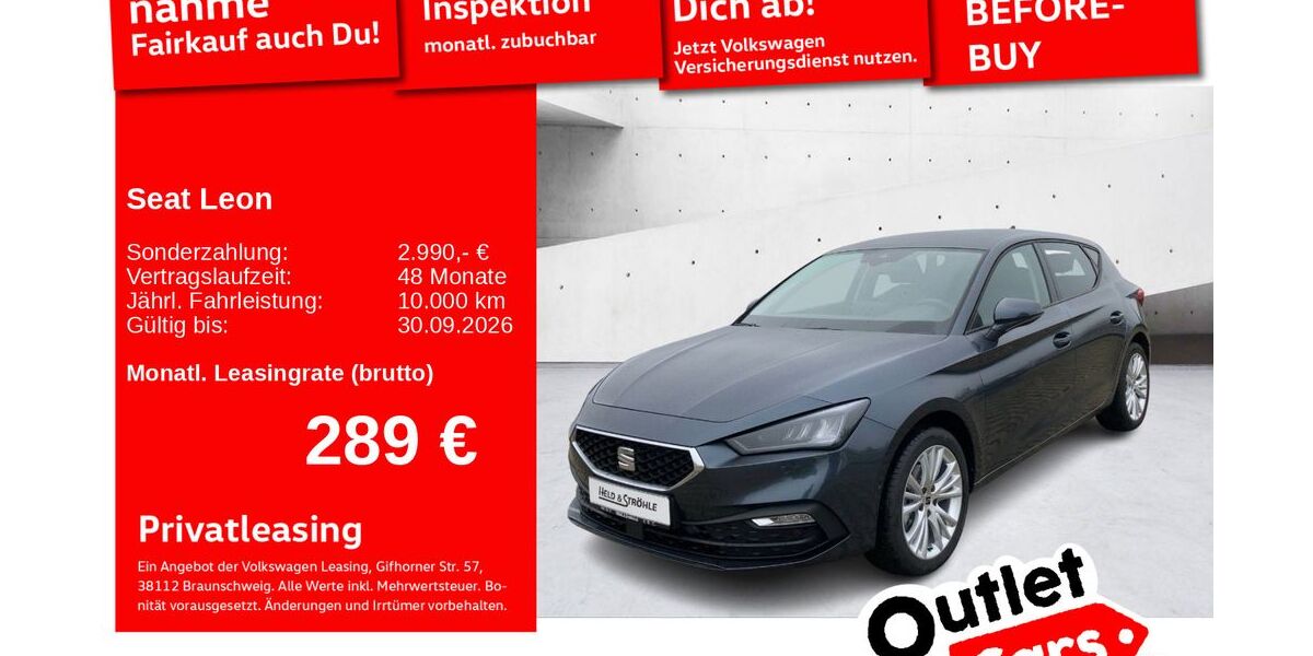 Seat Leon 3.001 km 27.450 &euro; Senden 89250
