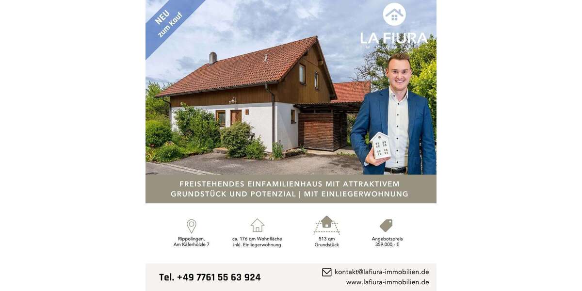 Einfamilienhaus Bad Säckingen - 7 Zimmer, 176 m&sup2;, 359.000&euro; | Angebot:26750897