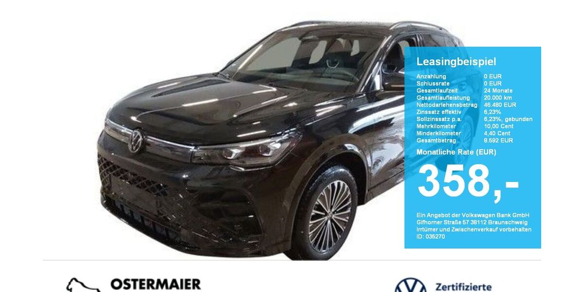 VW Tiguan 17.110 km 46.480 &euro; Vilsbiburg 84137