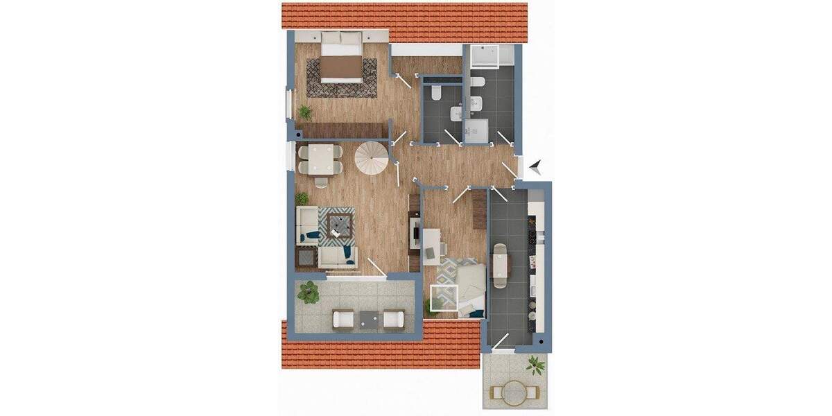 Etagenwohnung Breckerfeld - 3 Zimmer, 84 m&sup2;, 219.000&euro; | Angebot:25563445