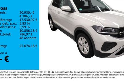 VW T-Cross 6.500 km 20.930 &euro; Leipzig 04277