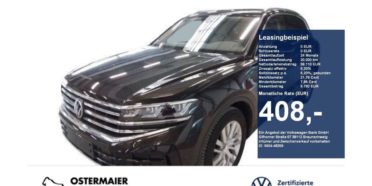 VW Touareg 23.450 km 58.110 &euro; Mühldorf am Inn 84453