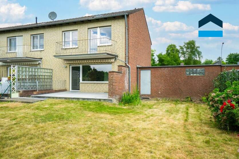 Geldern-Veert: Gemütliches Reiheneckhaus mit Garten und Garage - Ein Traum zur Miete in ruhiger Lage