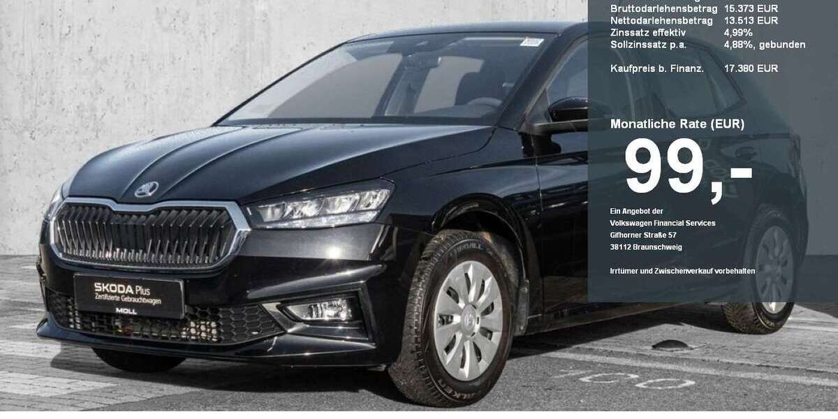 Skoda Fabia 10.122 km 17.380 &euro; Düsseldorf 40474