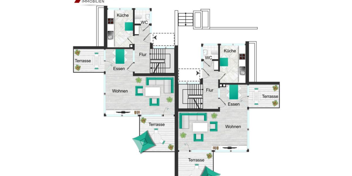 Doppelhaushälfte Frankenberg - 4 Zimmer, 135 m&sup2;, 215.000&euro; | Angebot:25742979
