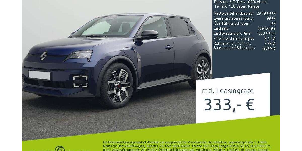 Renault R 5 2.500 km 27.780 &euro; Münster 48163