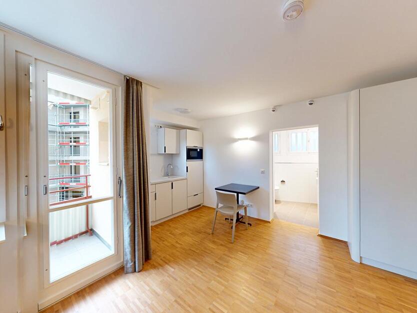 Möbliertes Apartment mit Einbauküche zimmer