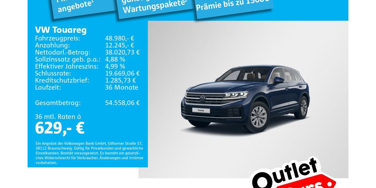 VW Touareg 33.576 km 48.980 &euro; Dachau 85221