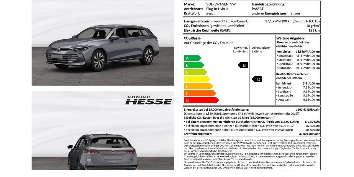 VW Passat 9.900 km 58.930 &euro; Sottrum 27367