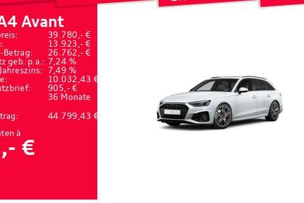 Audi A4 34.280 km 38.850 &euro; Frankfurt am Main 60314