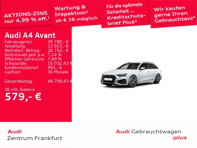 Audi A4 34.280 km 39.780 &euro; Frankfurt am Main 60314