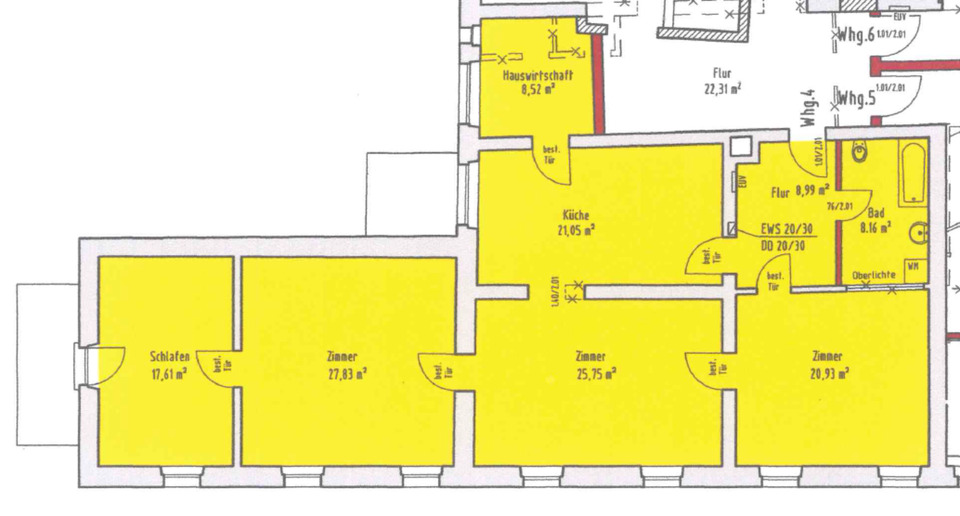 Geräumige 5-Zimmer-Wohnung mit Balkon im Zentrum von Bad Kötzting 5 zimmer