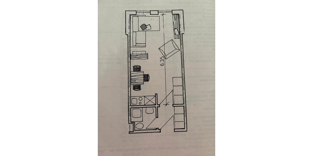 Etagenwohnung Lüneburg Goseburg-Zeltberg - 1 Zimmer, 27 m&sup2;, 89.000&euro; | Angebot:27029107