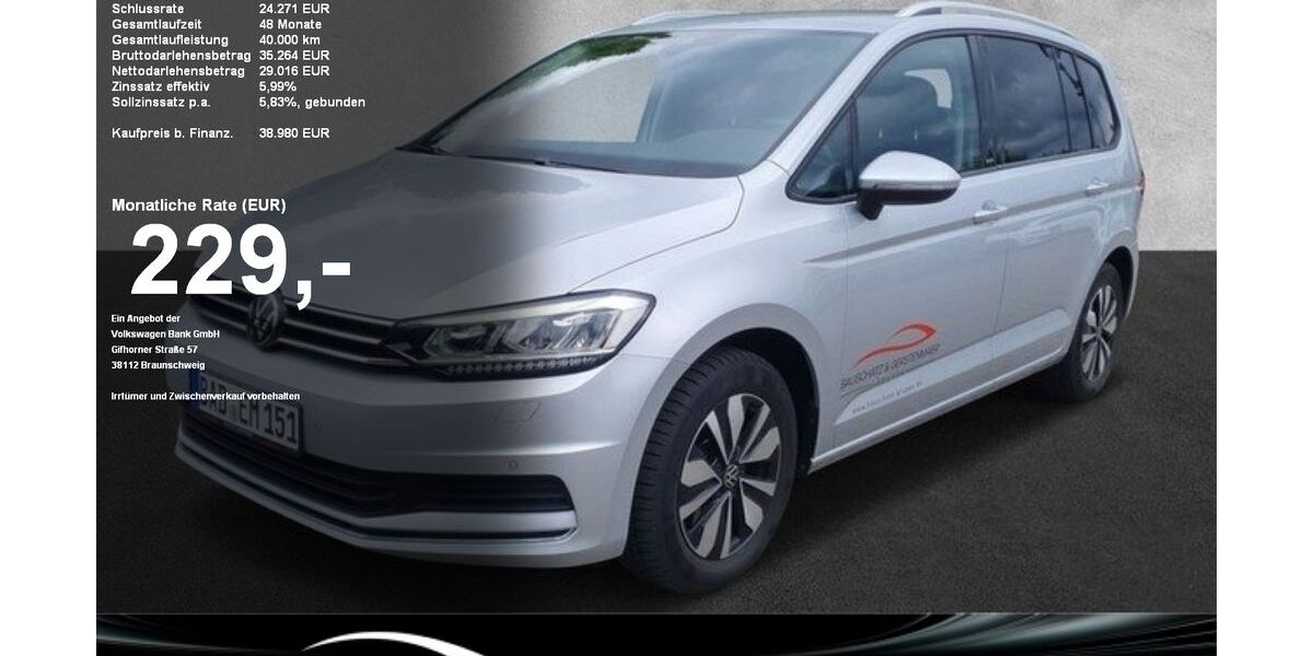 VW Touran 19.500 km 38.980 &euro; Baden-Baden 76530